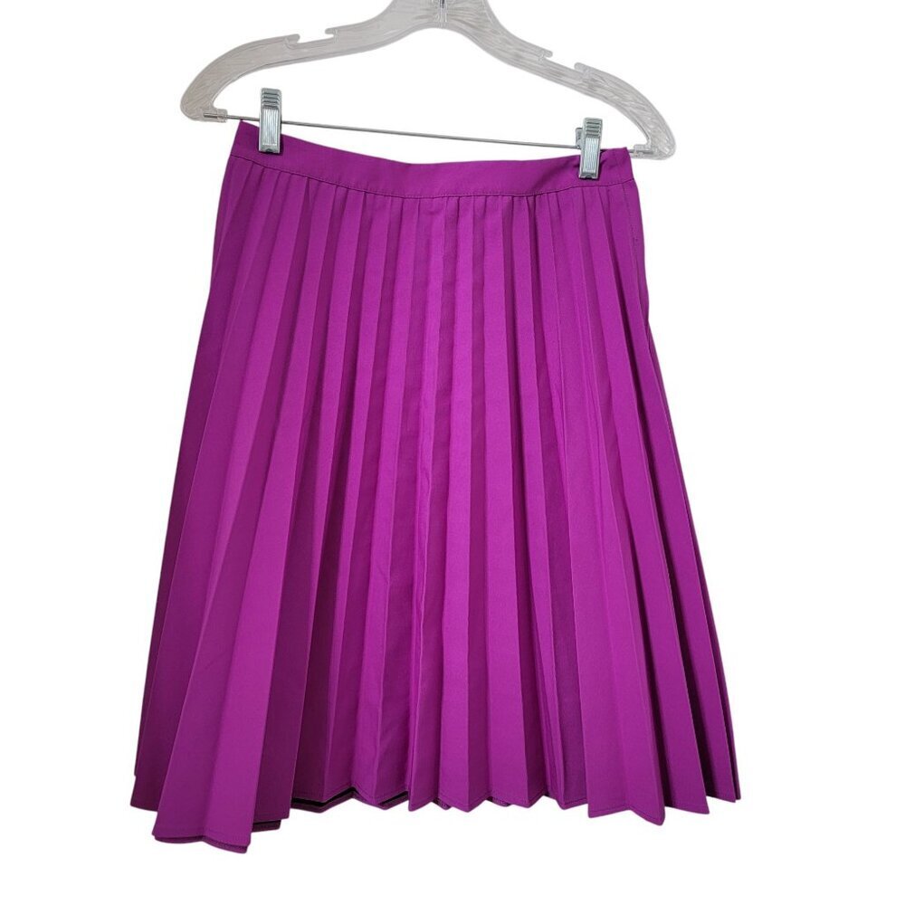 H&M Size 4 Accordian Pleated Knee-Length Skirt, Like New Condition